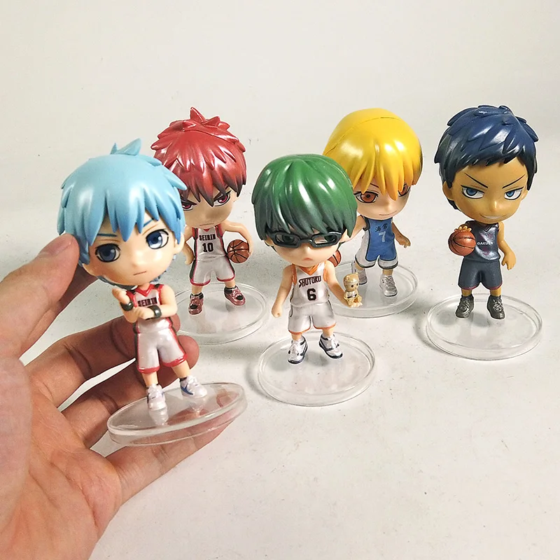 

Kuroko's Basketball Kuroko Tetsuya Kagami Taiga Kise Ryota PVC Figures Toys Dolls 5pcs/set