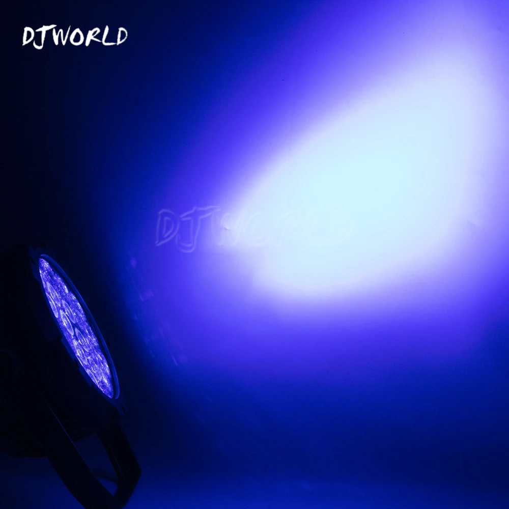 DJWORLD Лидер продаж плоский Светодиодный прожектор IP65 Водонепроницаемый 18x18 Вт Par