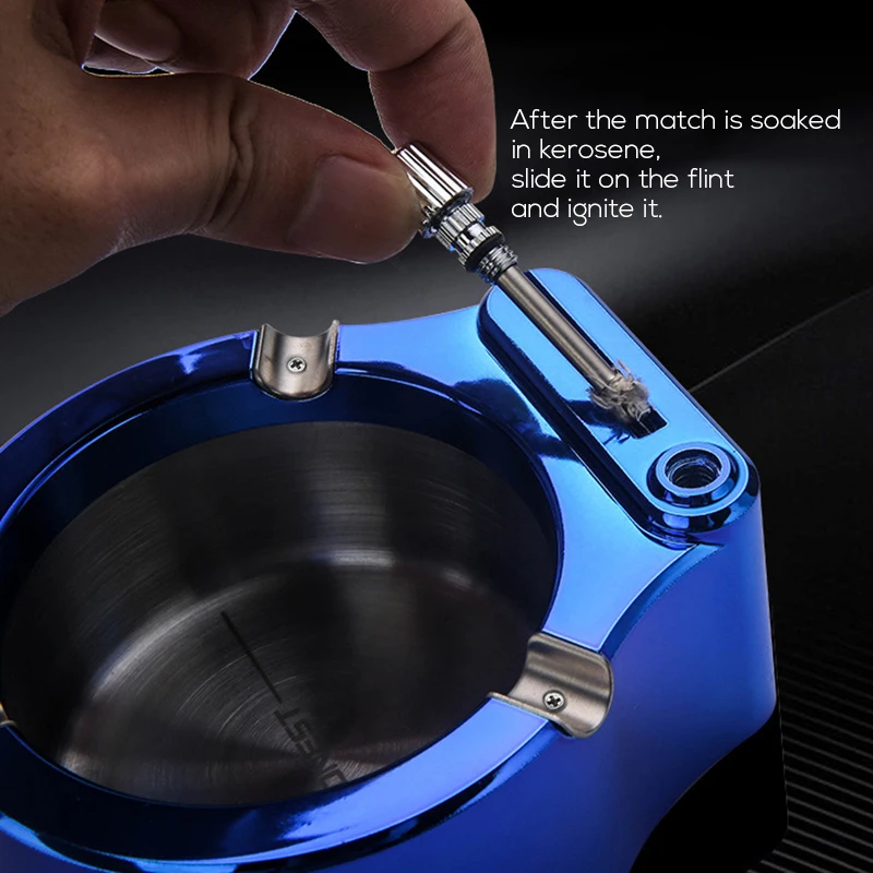 Пепельница керосиновая из нержавеющей стали | Дом и сад