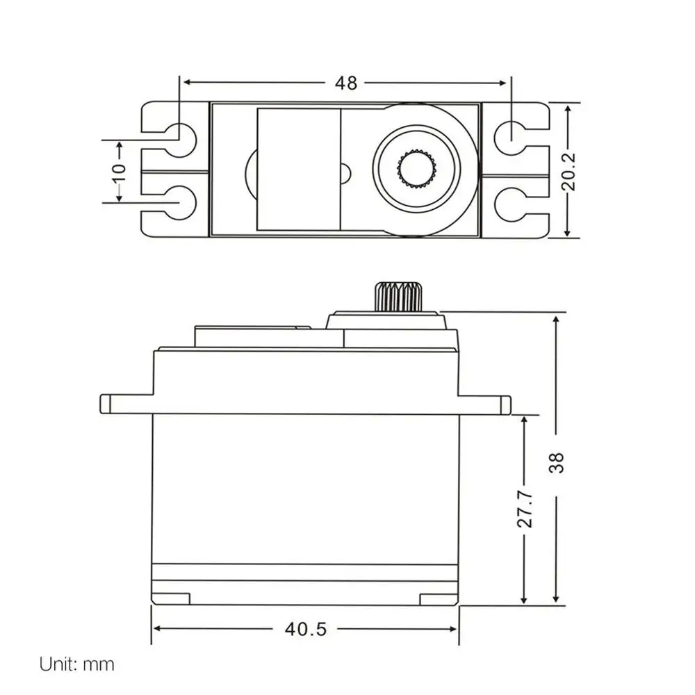сервопривод wltoys 94 кг с металлич