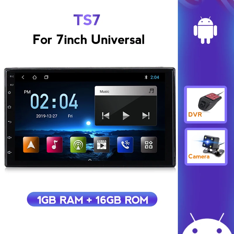 Автомагнитола 2DIN 7 дюймов GPS мультимедийный плеер для Nissan Toyota Kia RAV4 Honda VW Hyundai