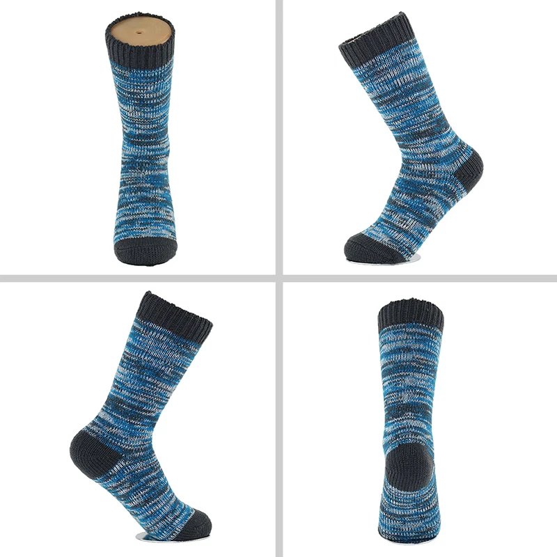 Мериносовые женские шерстяные носки фирменные уличные осенне зимние толстые