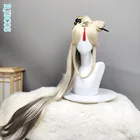 Парик для косплея нингуан из игры Genshin Impact Ning guang, волосы для косплея