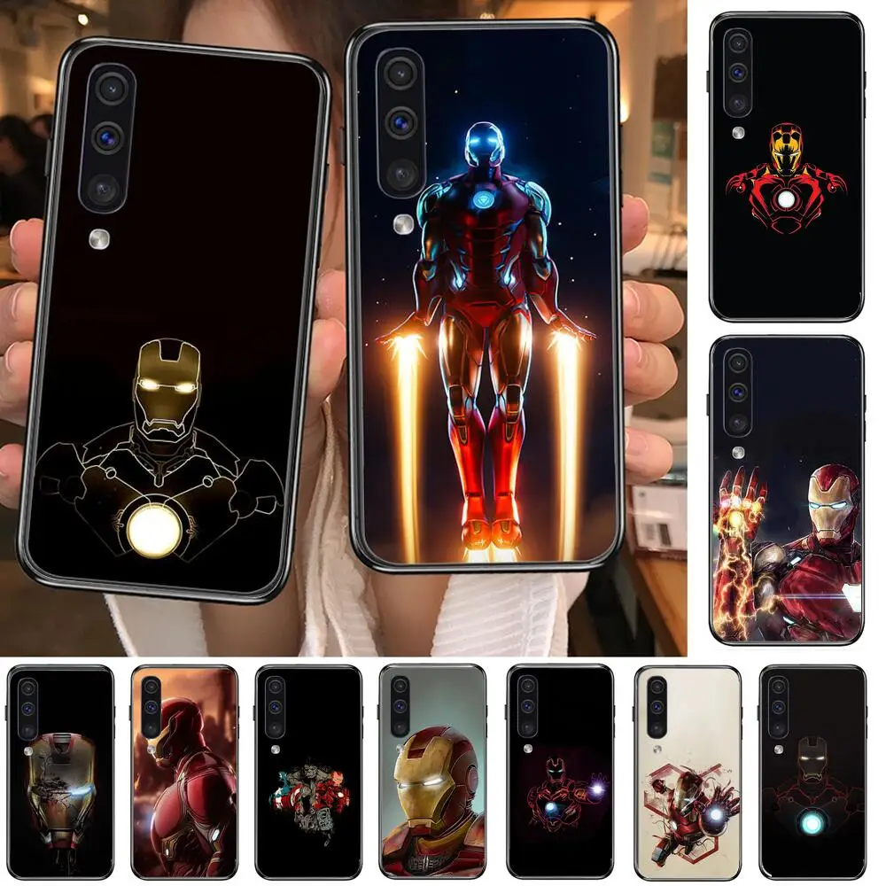 

Marvel Comics Iron Man Phone cover hull For SamSung Galaxy S 8 9 10 20 21 S30 Plus Edge E S20fe 5G Lite Ultra black soft