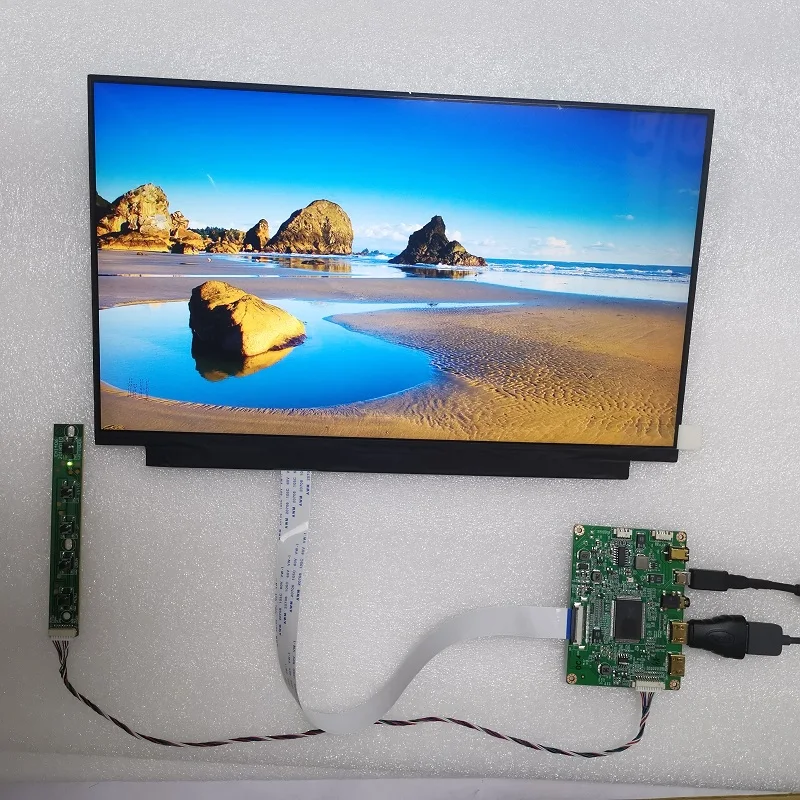 Комплект модуля дисплея 13 3 дюйма 1080P ЖК-панель с полным углом обзора USB5VDC12V два