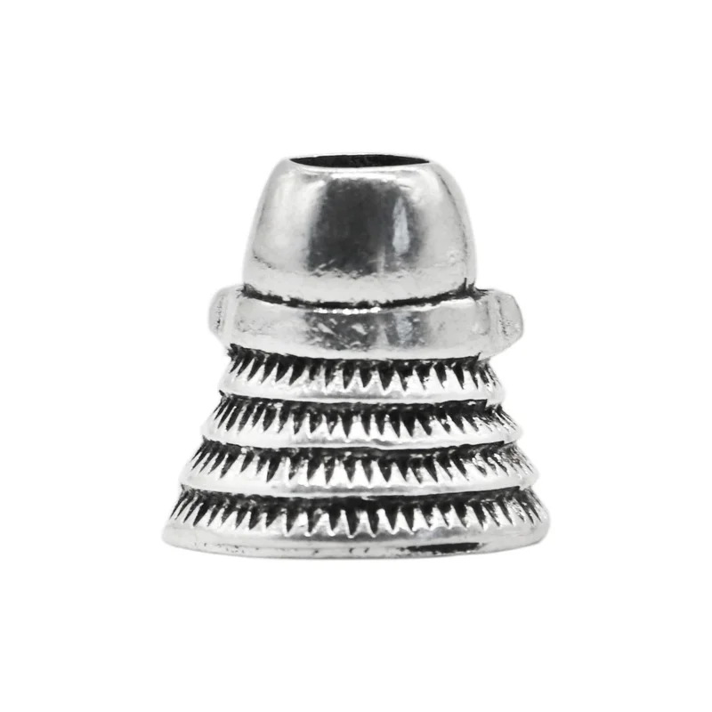 

5Pcs Hair Tube Bead Viking Samurai Head Beads Dreadlock Braiding Jewelry Beard Hair Decor Styling Accessories