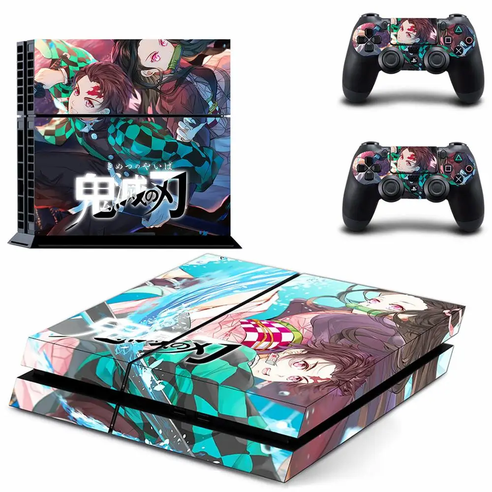 Наклейка Demon Slayer Kimetsu no Yaiba для PS4 стикеры s Skin PS 4 наклейки PlayStation консоль Скины