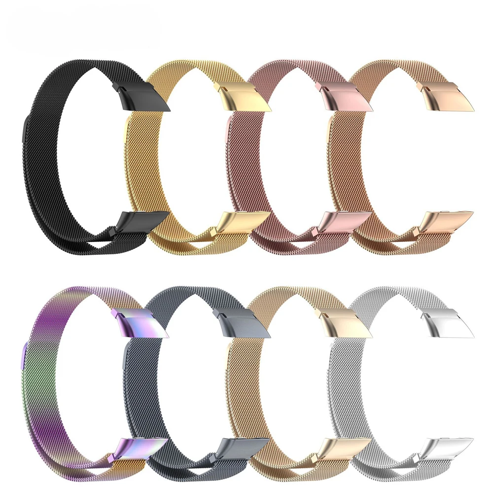 

Подходит для Huawei Honor Band 6 металлический Миланский магнитный ремешок из нержавеющей стали для замены браслета Huawei Band 6