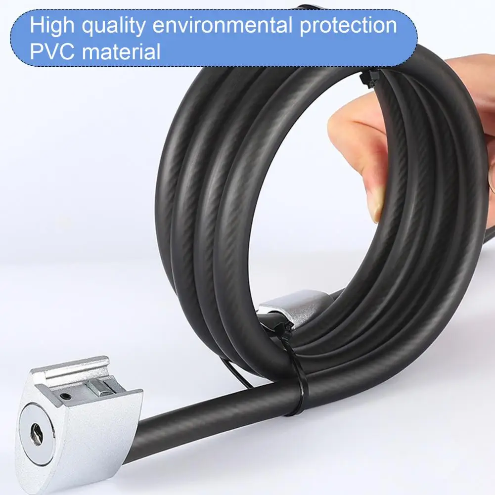 Прочный велосипедный кабель с замком сверхдлинный высокопрочный утолщенный