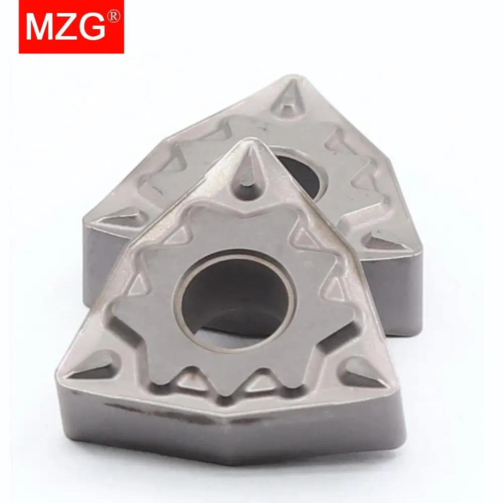 MZG 10 шт. WNMG 0804 08 04 HQ ZN60 Cermet средняя полуотделка стальные части отделка вставки из