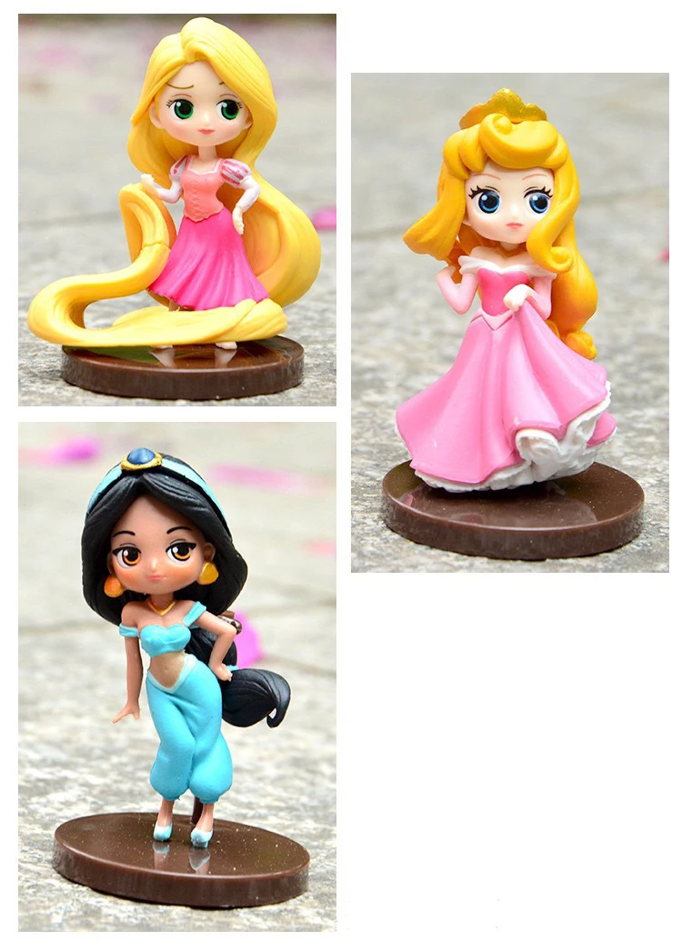 Экшн-фигурки из м/ф Принцесса Ариэль Белоснежка 8 см | Игрушки и хобби