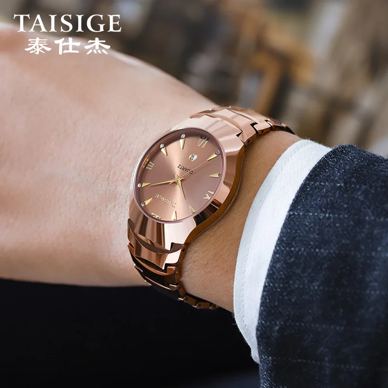 Часы наручные мужские кварцевые модные брендовые Роскошные водонепроницаемые