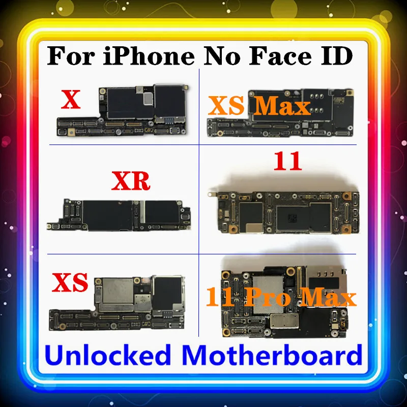 Материнская плата для iPhone X XR XS Max 11 Pro без Face ID|Антенны мобильных телефонов| |