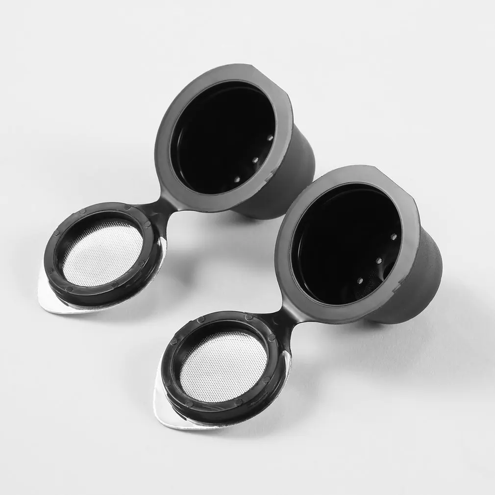 2 шт Золото/хром многоразового использования Dolce Gusto Кофе Капсула nescafe dolce gusto