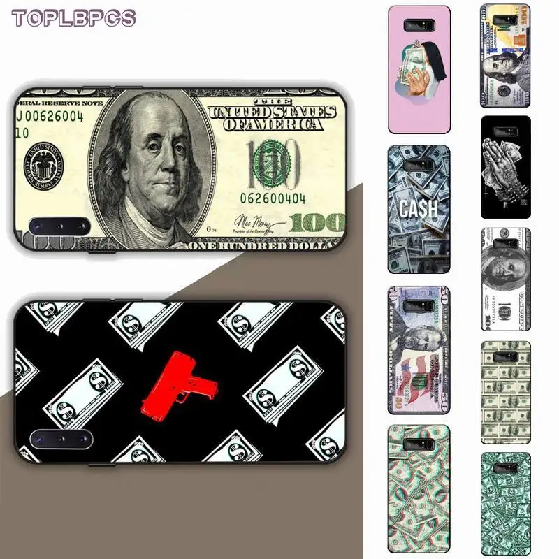 TOPLBPCS денежные Деньги Билл наличные Бен Франклин чехол для телефона Samsung note 3 4 5 7 8 9
