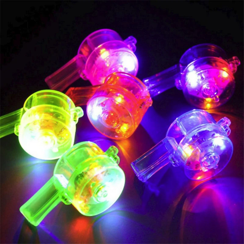 Дропшиппинг креативные детские светящиеся свистки красочные новые экзотические