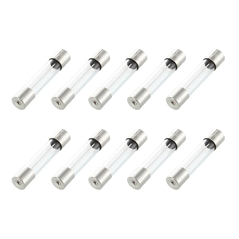 10 шт. быстрая удар Тип Стекло трубка предохранители 6X30mm 250V 10A &amp 5 AC 125V 15A 6x30 мм