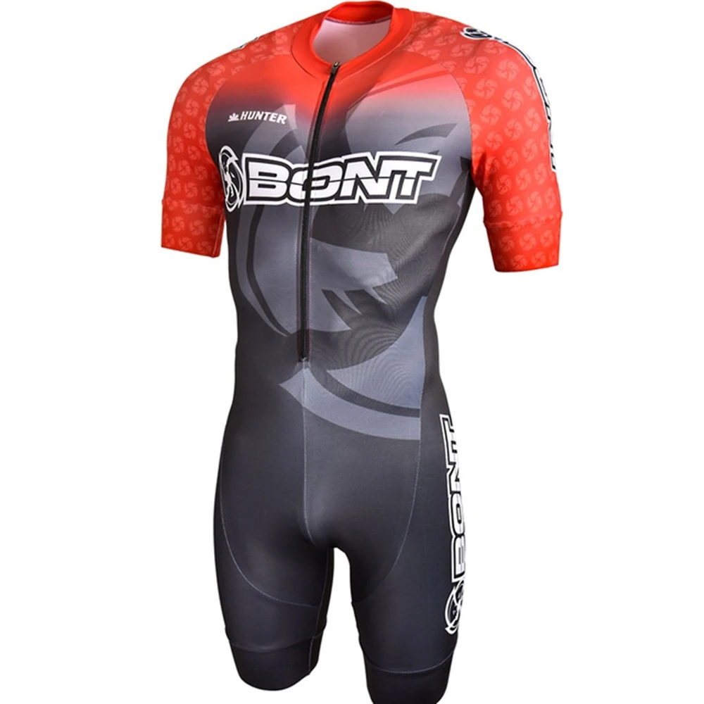 

Bont Mans Inline Schaatsen mannen Panty Team Snelle Skate Triathlon Wielertrui Jumpsuit Ropa Ciclismo Tweeërlei gebruik Kleding