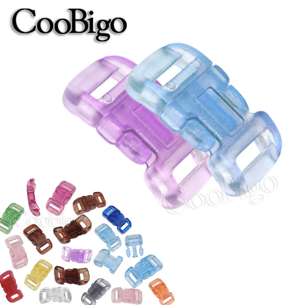 Paracord спуск пряжки зажим ремень лямка Браслет Одежда DIY рюкзак обувь аксессуары