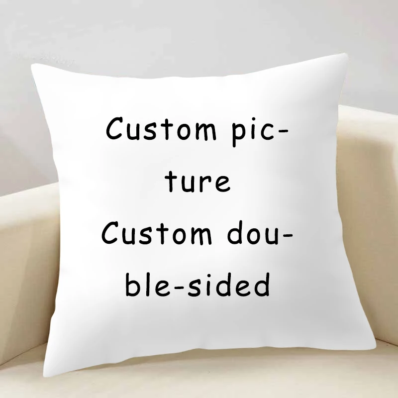 

Customized Picture Printing Pillowcase Double-Sided Pet Vacation Personal Life Plant Polyester Linen Super Soft Pillowcase Gift