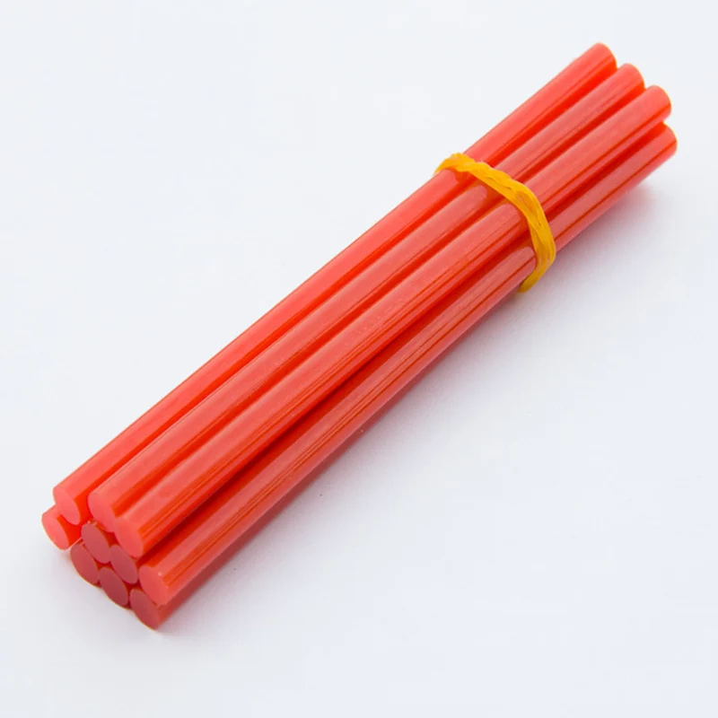 10Pcs Silica Gel Glass Melt Adhesive 7 Mm Small Glue Stick Multicolor Hot Rod | Дом и сад