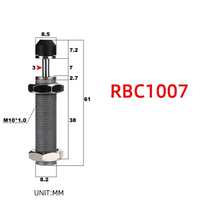 

Пневматический амортизатор SMC RBC RB2725