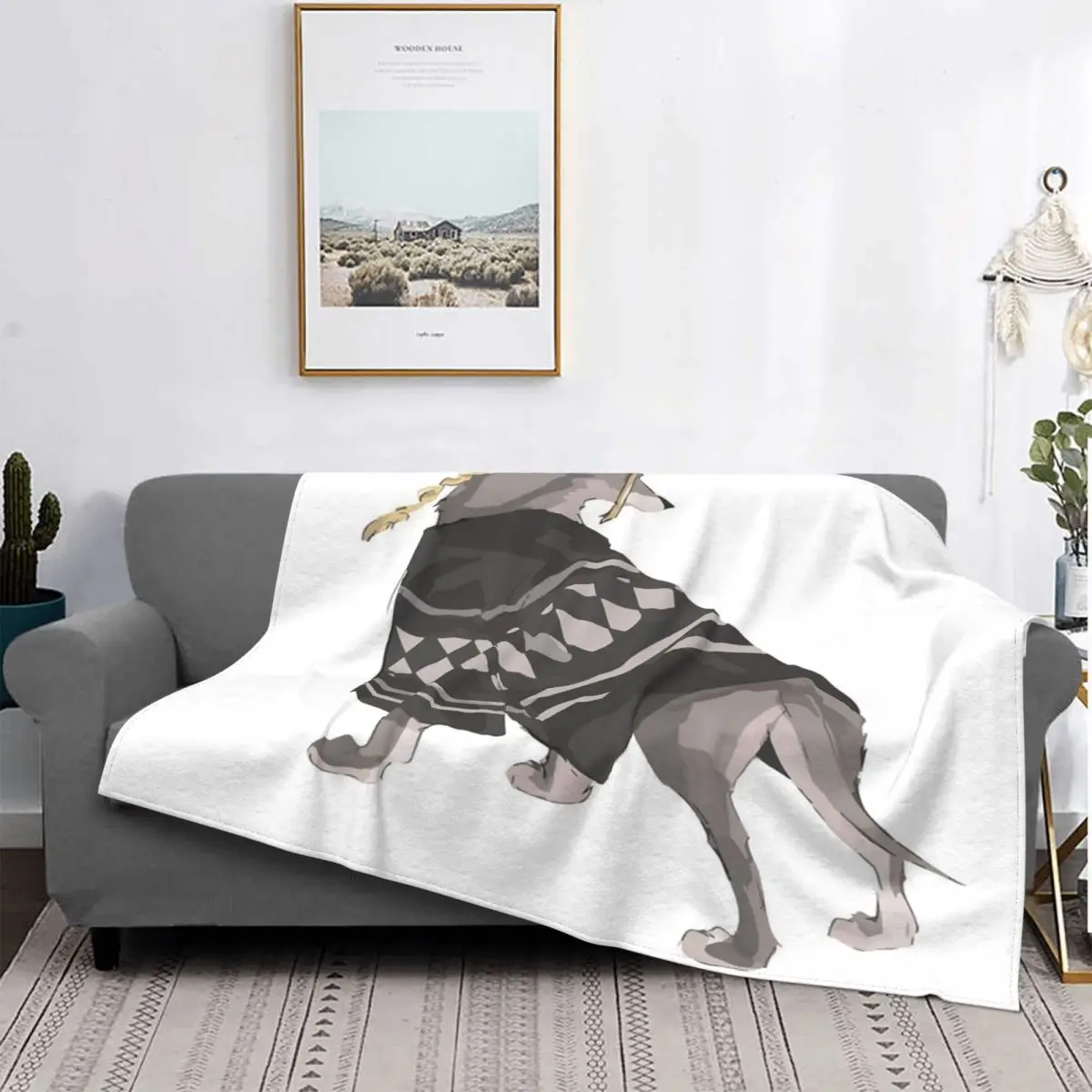 

Manta térmica para cama, edredón a cuadros, colcha bonita para mascotas, Chibi, Tokyor 4, 135