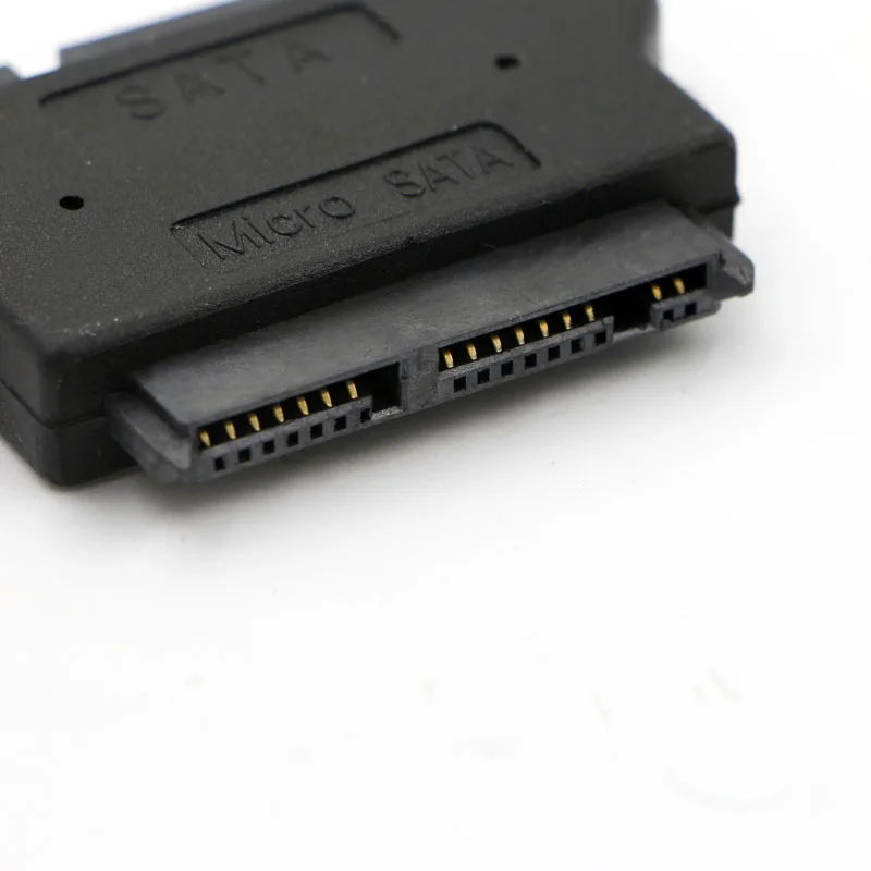 Переходник SATA7 + 15p Male на 9p Female адаптер SATA для жесткого диска 110 МБ/с.