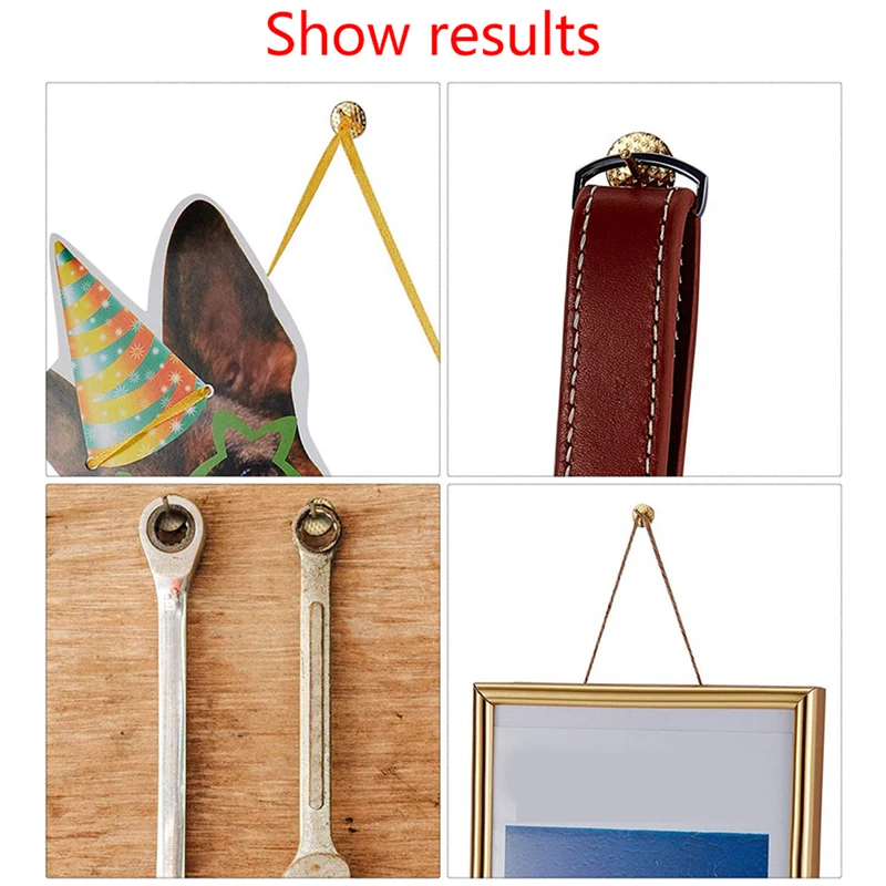 50 шт. металлическая картина Вешалки ногтей фоторамка висит настенные Крючки