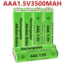 481012 шт 1,5 V AAA перезаряжаемый аккумулятор 3500 мАч AAA 1,5 V Новый Щелочная аккумуляторная батарея, батарея, батарея для Светодиодный светильник игрушка элементов питания типа AAA