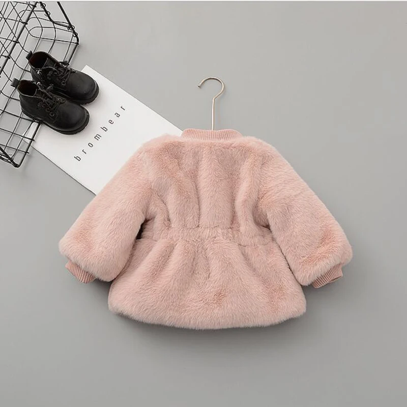 Новый Теплый Бархатный свитер для маленьких девочек модная повседневная одежда