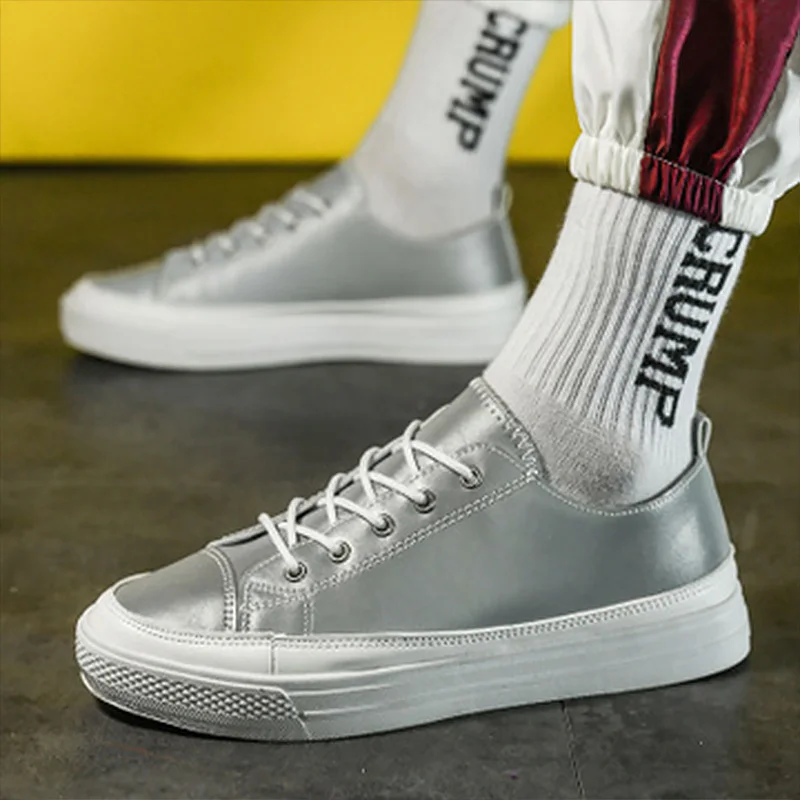 Мужские Светоотражающие кроссовки красочные повседневные туфли стильные