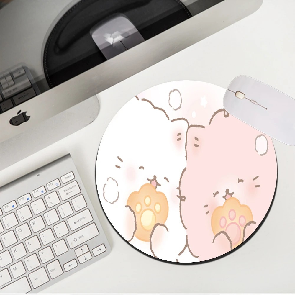 

MRGLZY Drop Shipping Hot Sale Mouse Pad Small DeskMat Non-slip Rubber PC Gaming Accessories Kawaii Girly 20X20/22X22cm MousePad