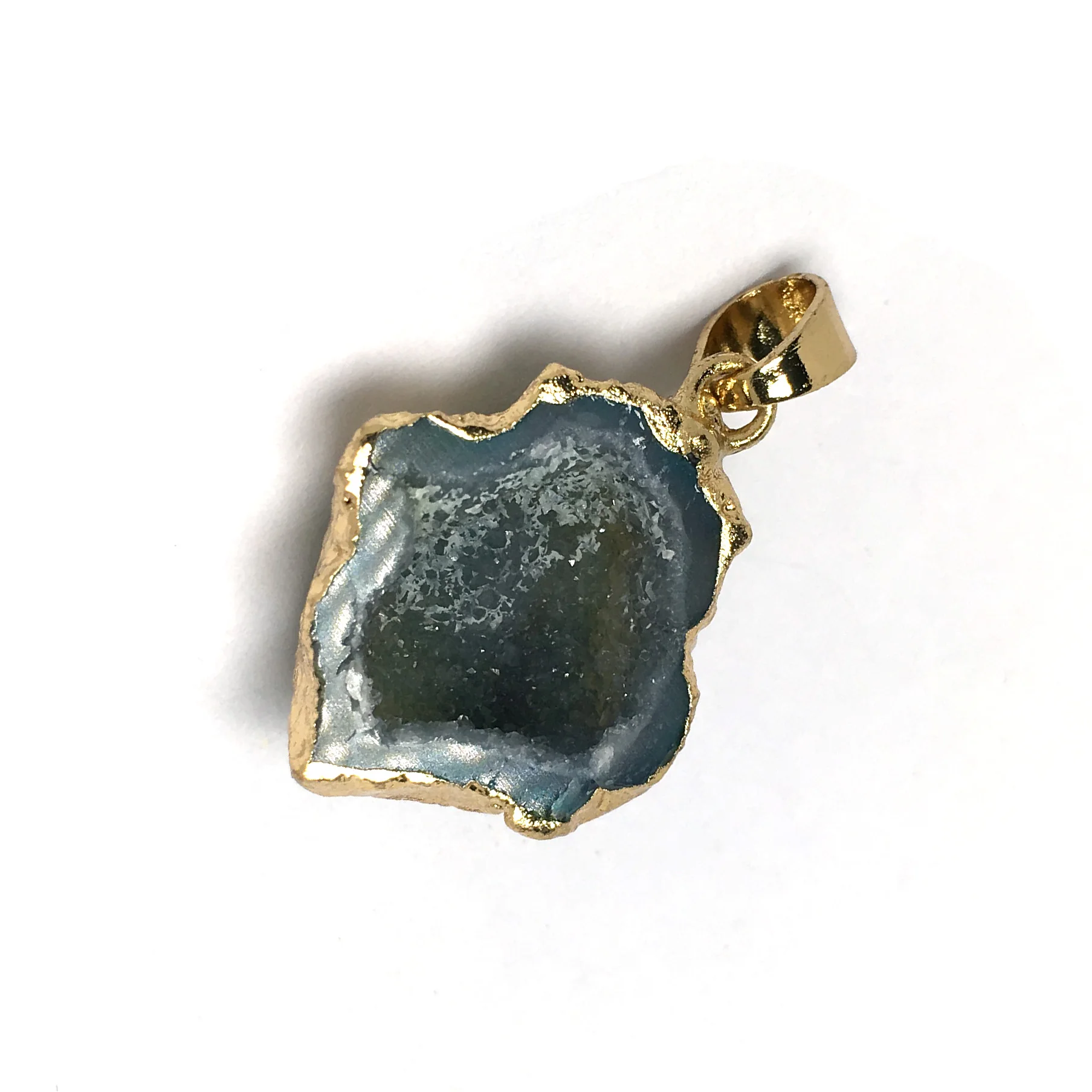 

2020 Natural Stone Necklace Pendants Irregular Crystal Jewelry Pendant & Necklace for Jewelry Making Diy Women Jewelry