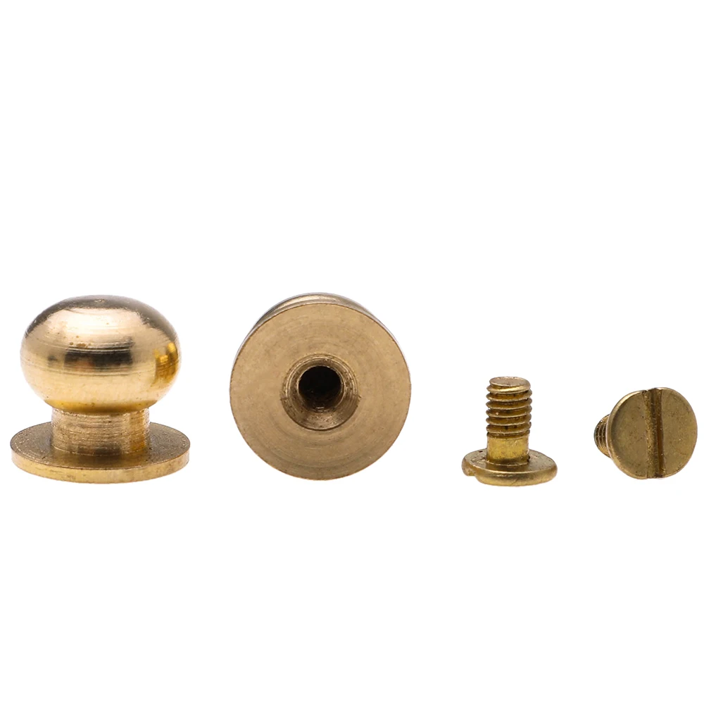 

Bag Hardware Accessories And Shangtou Pacifier Nail Small Money Box Bag Buckle Leather Tower Buckle Screw Rivet