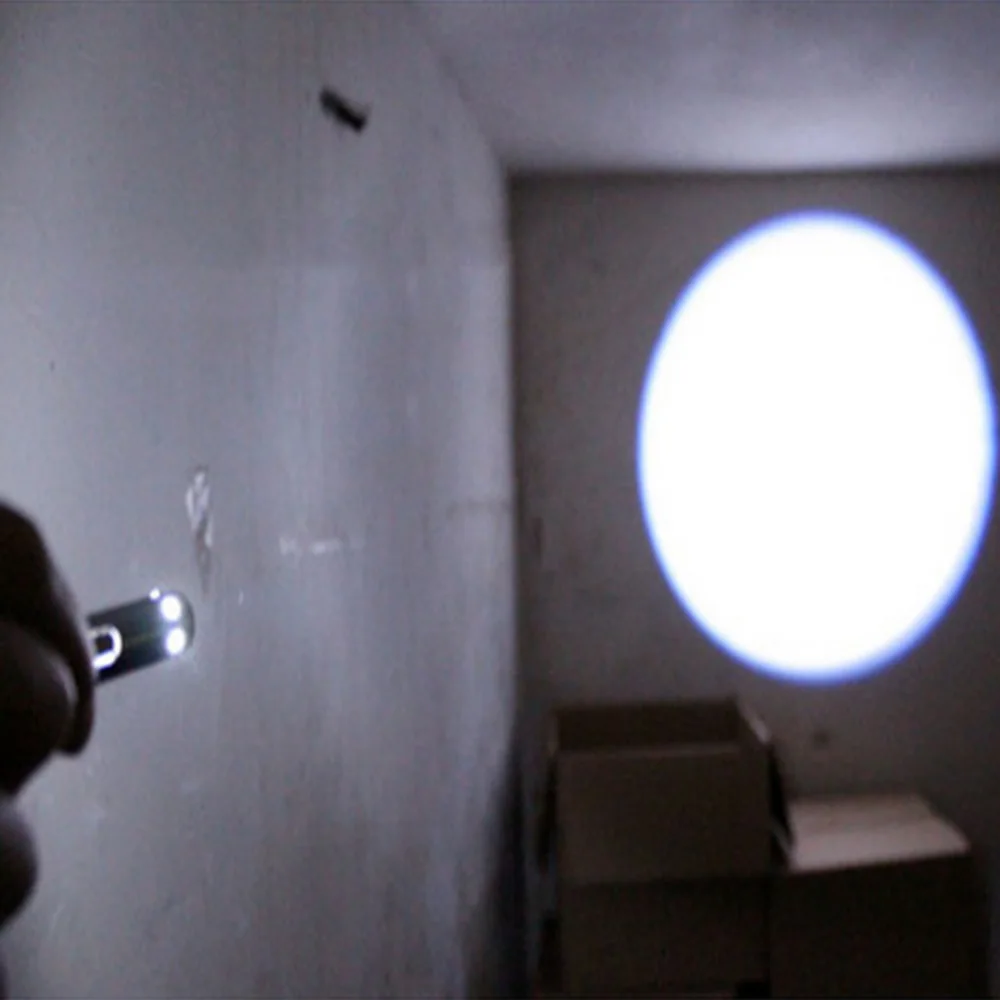 Небольшая водонепроницаемая светодиодная вспышка из нержавеющей стали с