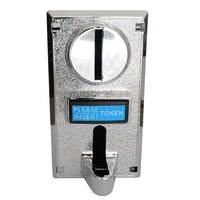 multi coin acceptor electronic roll down coin acceptor selector mechanism vending machine arcade game ticket redemption set