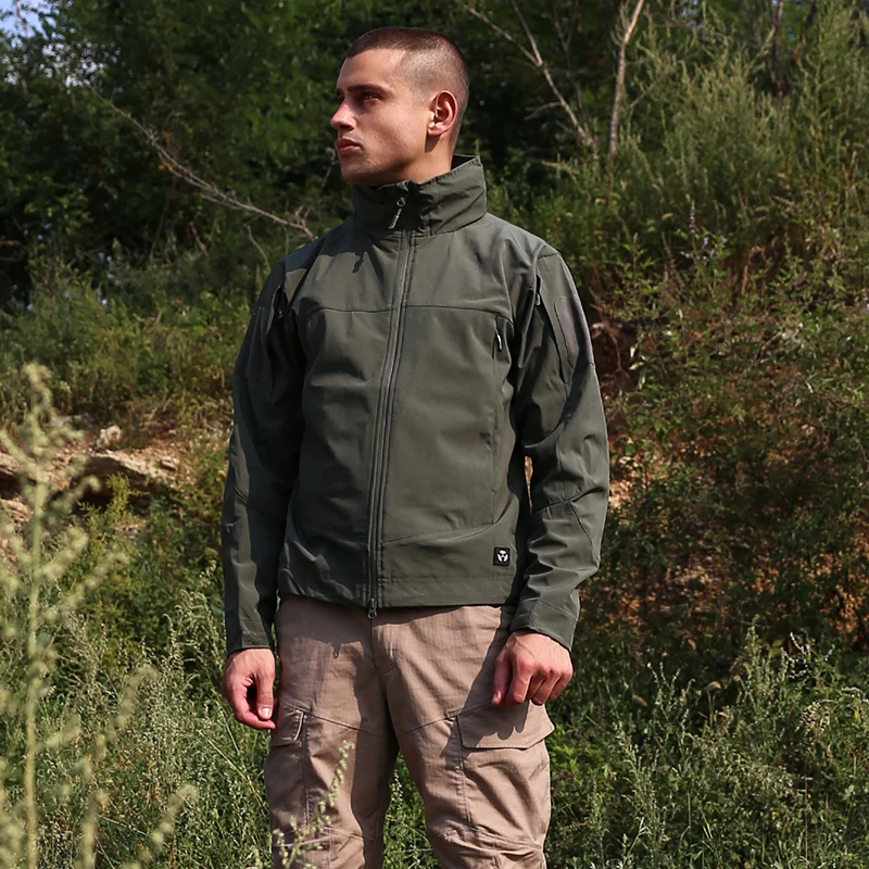 

Lightweight Tactical commuteSoft Shell Fishing Jacket Spring Autumn Men's Windproof And Waterproof Fishing Clothes