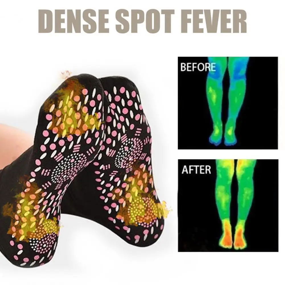 

Self-heating Magnetic Socks for Women Men Self Heated Socks Tour Magnetic Therapy Comfortable Winter Warm Massage Socks Pression