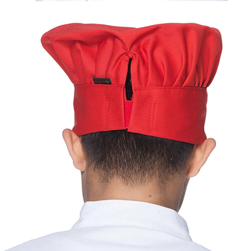

Chef Hats Restaurant Chef Kitchen Workwear Hats Hotel Waiter Caps Catering Cooking BBQ Mushroom Caps Food Service Accessories
