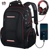 backpack mens multifunctional business travel bag large capacity 17 inch computer leisure school bag anti theft backpack