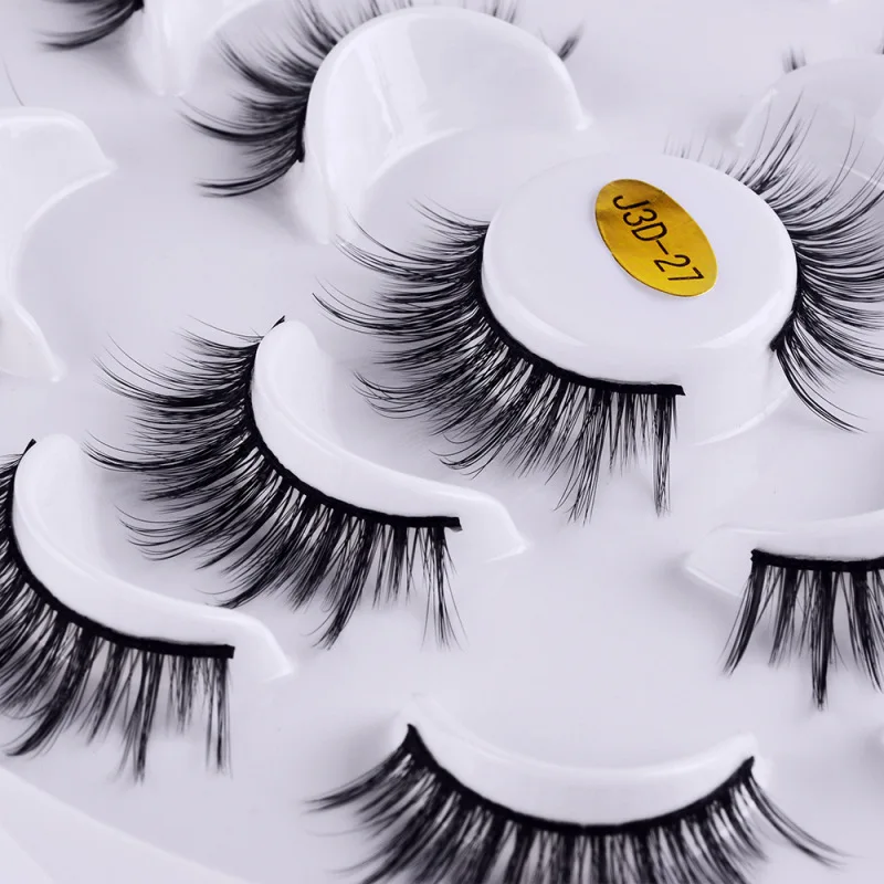 Инструменты для макияжа глаз высокого качества 7 пар пластина Лотус 3D норковые