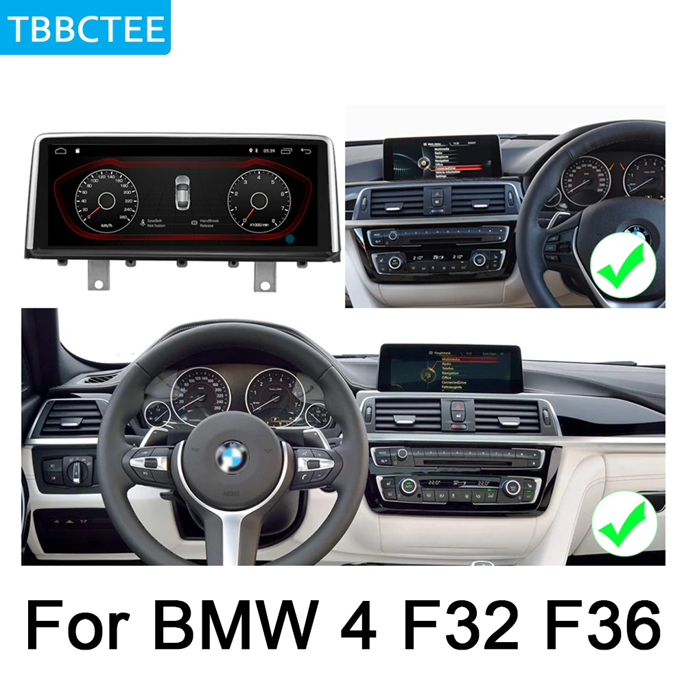 Car Multimedia Player Original Style For BMW 4 F32 F33 F36 2017 2018 EVO Android Auto Radio GPS Navi BT HD Screen IPS | Автомобили и