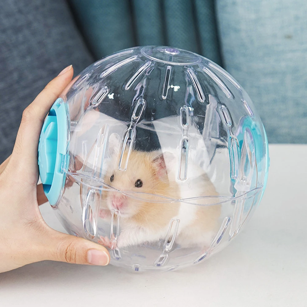 

Silent Hamster Ball 12.5cm/15cm Running Activity Exercise Ball Toy Transparent Hamster Ball Mini Hampster Dog Special Toy Ball