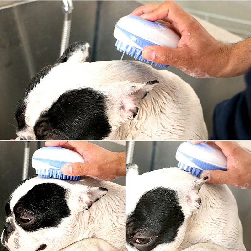 Щетка для ванны домашних животных многофункциональная мягкая Массажная