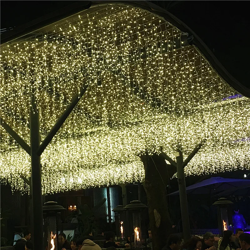 Светодиодная гирлянда на рождественскую елку 10/50/100 м | Лампы и освещение