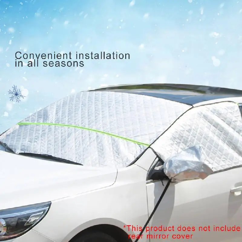 Универсальный отражающий чехол на лобовое стекло автомобиля 63x100