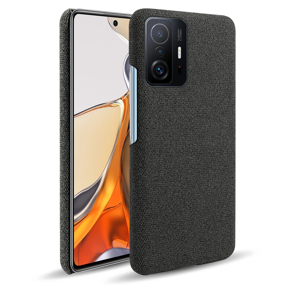 cloth leather case for xiaomi poco x3 gt nfc pro f3 m3 11t pro mix 4 mi 11 ultra lite 5g slim retro cloth hard soft phone cover free global shipping