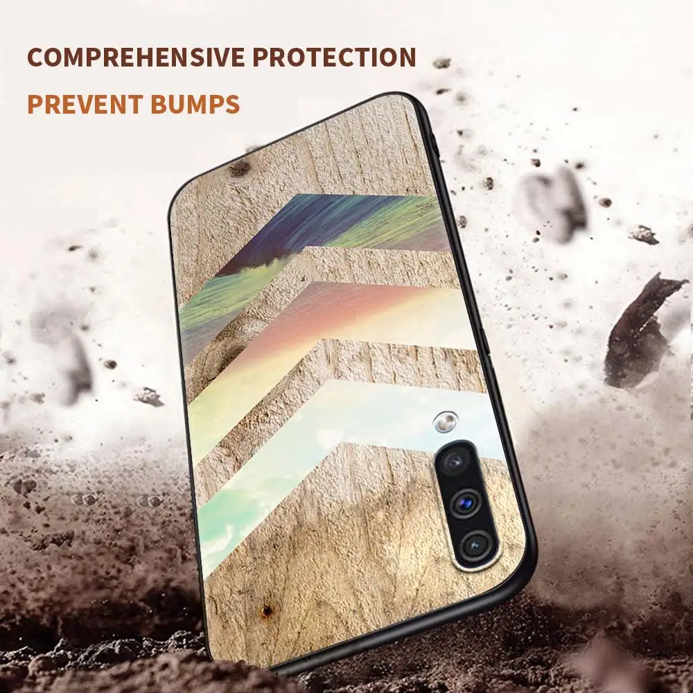 

Forest Geometry Wood Nature Case For Samsung Galaxy A50 A10 A70 A20e M31 A30 A40 A02s M30s M21 M11 F41 TPU Black Cover