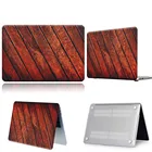 Чехол из ПВХ для Apple Macbook 12Pro 13 A2251 A2289Pro 13 A2338, чехол для ноутбука с красными деревянными досками для Фонд Air 13 A2337Pro 15 16Air 11